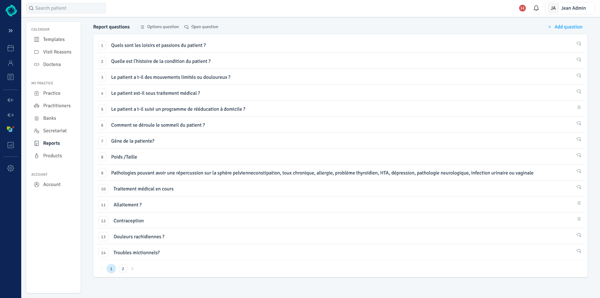 logicare custom reports