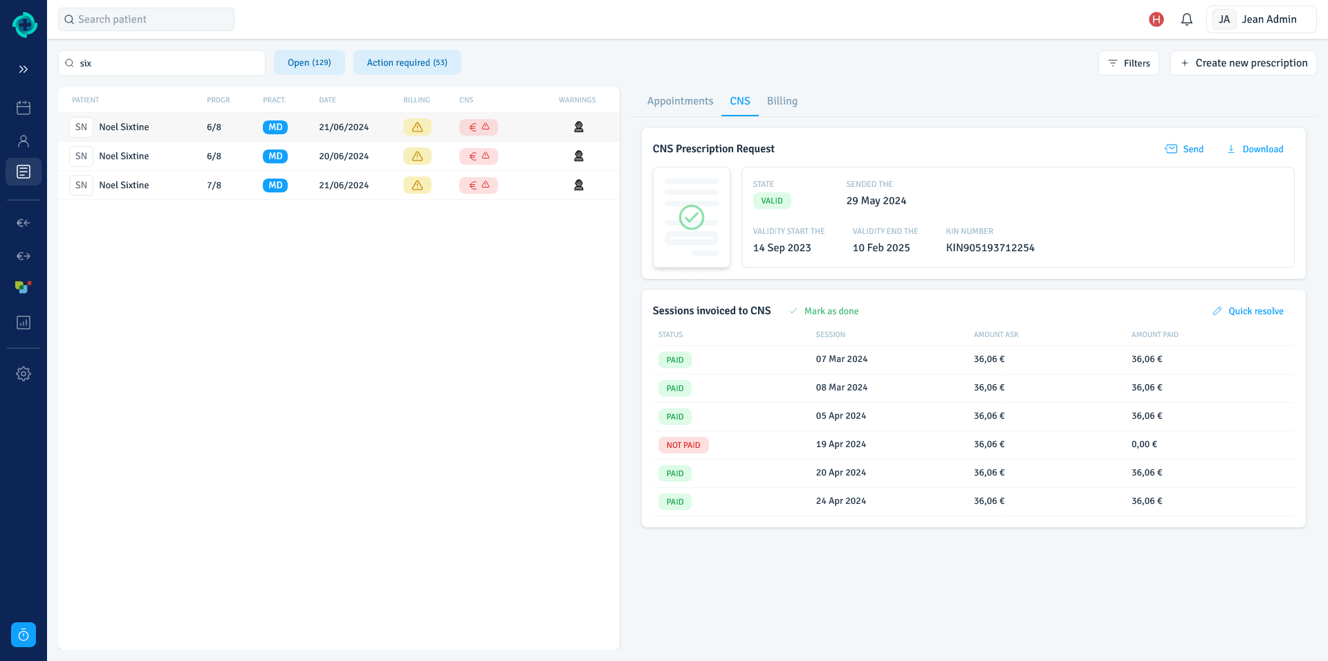 logicare treatments actions