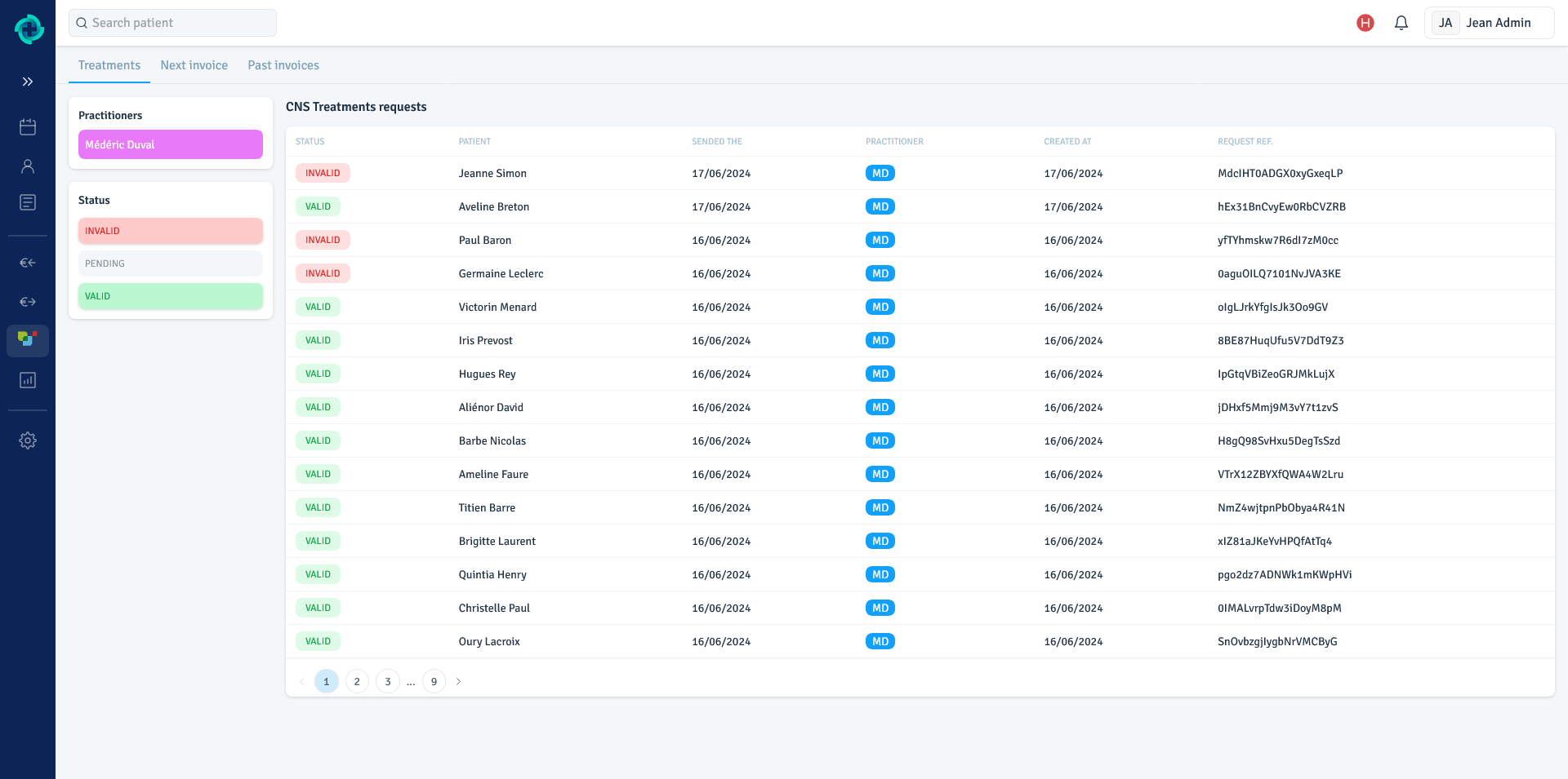 logicare CNS coverage requests